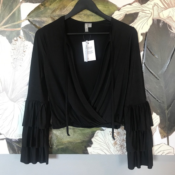 ASOS Frill Sleeve Top - Picture 4 of 6